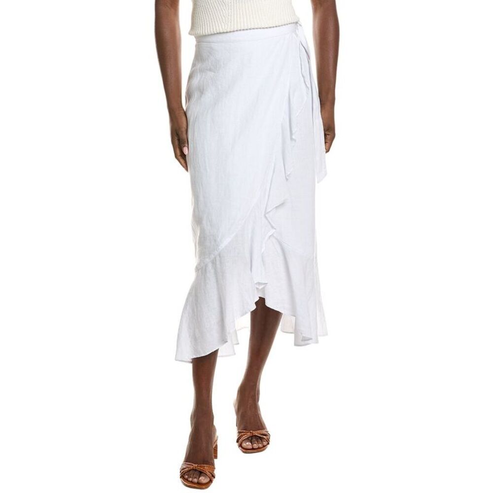 J.Mclaughlin Womens  Zia Linen Skirt